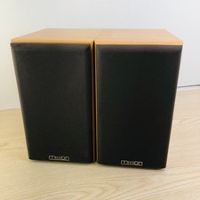 MISSION MS-50 Bookshelf Speakers 2-Way Reflex 6 Ohms Pre-Owned ~ Nice Condition