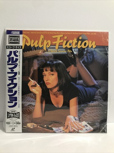 Pulp fiction laserdisc - fiction, ld