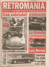 RETROMANIA 16 VW COX CABRIOLET