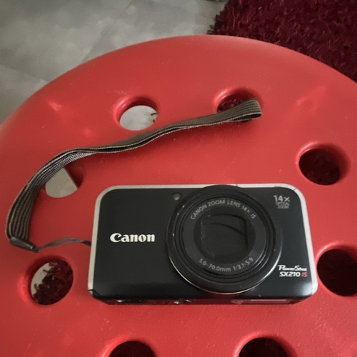 Canon powershot sx210 - canon, noir