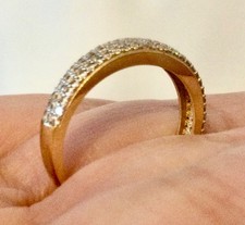 Superbe Bague Alliance Or 18