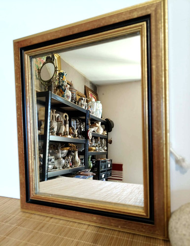 Ancien miroir mural cadre