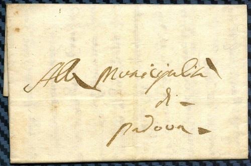 Lettre bassano pour padoue - bassano,
