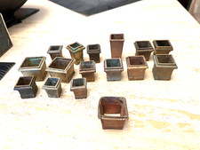 lot  15 sabots pieds anciens