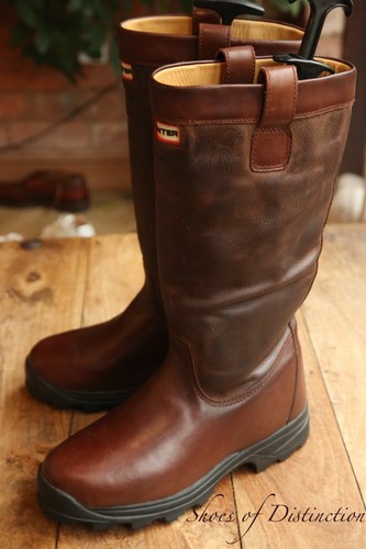 Bottes wellingtons cuir - en,