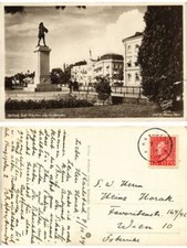 CPA AK KARLSTAD Karl Ixs Staty