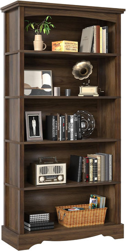 Modern tier wooden bookshelf - modern,