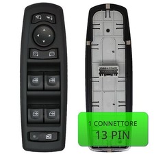 Drive Side Glass Lift Switch Button Button for Renault Megane III RN5R