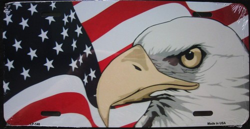 Plaque auto usa aigle - usa,