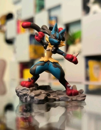 Figurine pokémon lucario - figurine, du
