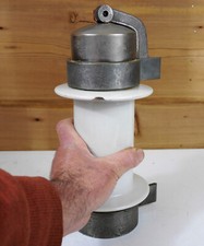 old large insulator fuse porcelain electricity urban industrial decoration