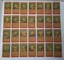 Lot de 28 anciens Chromos