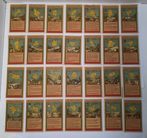 Lot anciens chromos - de,