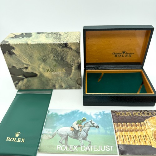 Rolex box 3 datejust - rolex,