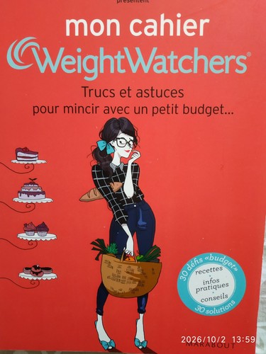 Livre mon cahier weight - livre,