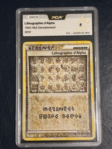 Carte pokémon lithographie - carte,