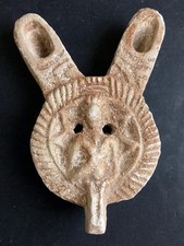 Antique Roman Terracotta Oil Lamp Antique Roman Oil Lamp Terracotta