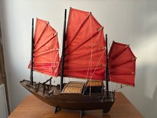 VOILIER JONQUE VIETNAMIENNE GRAND FORMAT