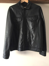 blouson cuir trucker SCHOTT LC