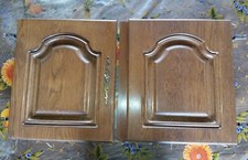  2 portes en  chene pour placard ou armoire occasion tbe 