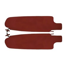 Paire de pare-soleil bordeaux