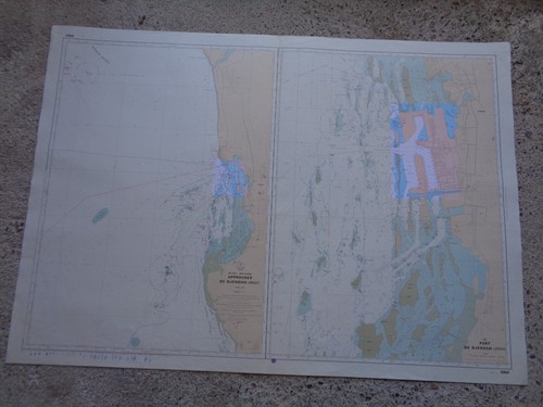 Carte marine approches - marine, /