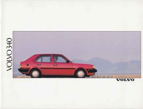 Catalogue brochure volvo 340 - catalogue,