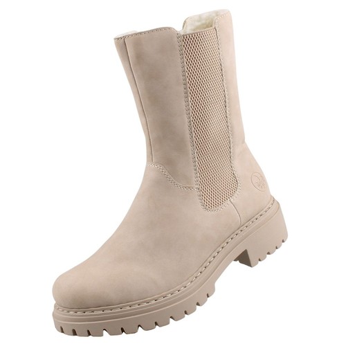 Rieker bottes fourrées femme - bottes,