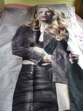 2m long  tissus  opaque pour