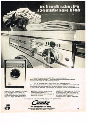 Advertisement 1976 candy - 1976,