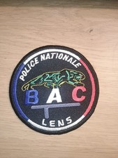 Écusson tissu police