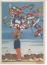 Postcard - Scouts - Pierre Joubert - Jamboree Moisson 1947 - b