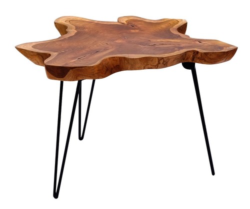 Table basse teck - basse,