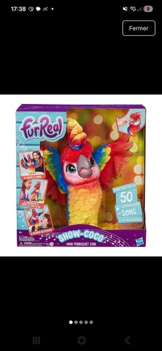 Perroque interactif fur real - interactif,
