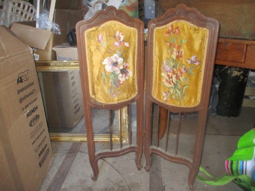 Petit paravent ancien pour - petit,