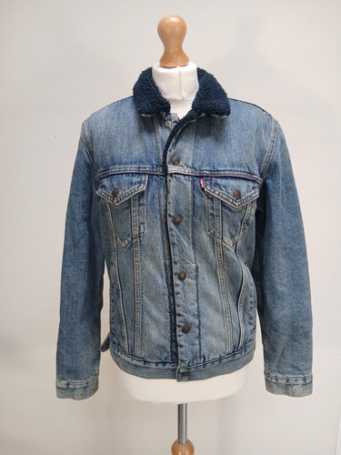 Veste trucker levi - levi's, sherpa