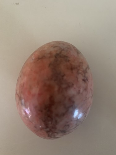 œuf collection marbre rose - Œuf,