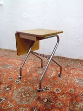 Guéridon vintage Table extensible bureau Raquer en formica