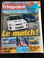 Echappement n°378 du 2/1998; Match Subaru Impreza GT / BMW Voupé M Trophée/ Clio