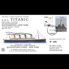 TITANIC98-3 - FDC GB - 86 ANS