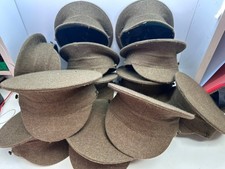 Original New Old Stock British Army Service Dress SD Peaked Cap - With Buttons