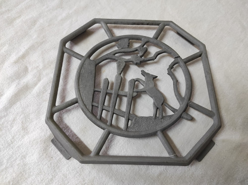 Ancien dessous plat en - ancien,