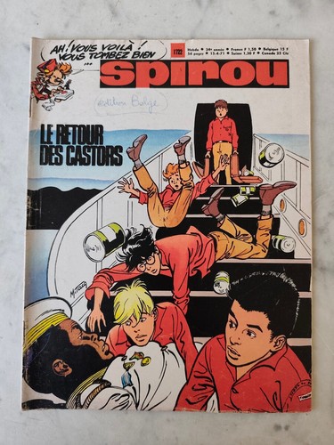 Magazine spirou 1722 - 1722, 1971