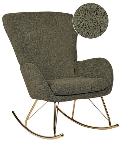 Fauteuil bascule moderne - moderne, en