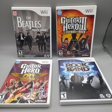 Lot of 4 Wii Rock Band Beatles