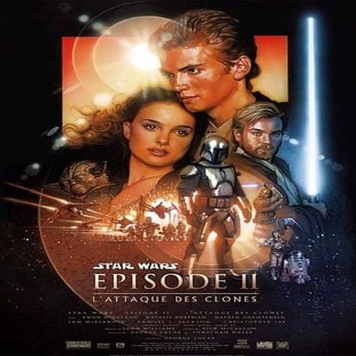 Star wars episode attaque - star,