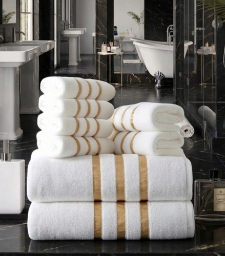 Lot serviettes bain en - 8,