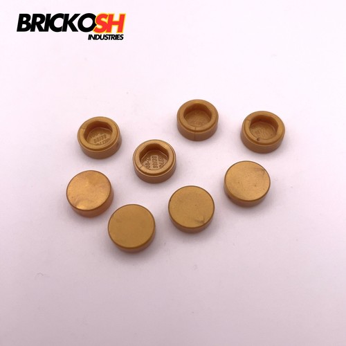 Lego 98138 pearl gold tile - pearl,