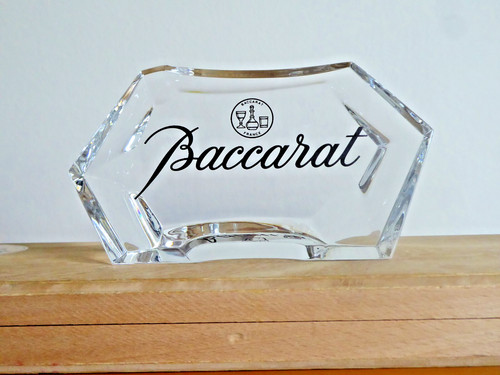 Baccarat presse papier - baccarat,