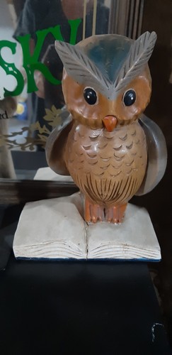 Statuette hibou chouette - hibou, en